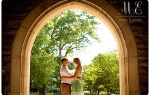 Villanova University Engagement Session ME Photo & Design Media PA Wedding Photographer